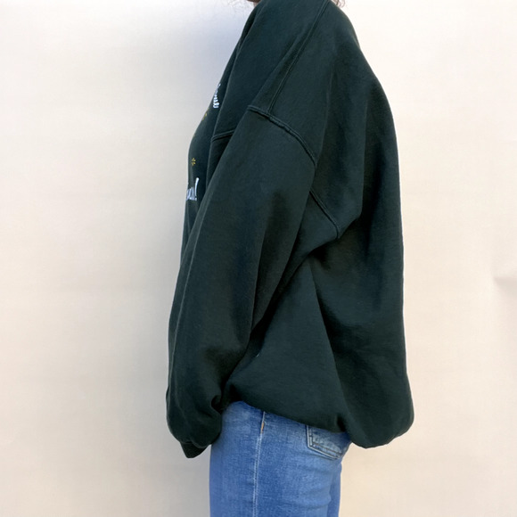 Vintage Walmart Employee Christmas Holidays Crewneck Sweatshirt Sweater Sz- 2XL - Picture 5 of 14